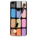 TPU0P8LITE17MAQUILLAGE - Coque souple pour Huawei P8 Lite 2017 avec impression Motifs palette de maquillage