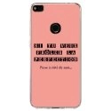 TPU0P8LITE17PERFECTIONROSE - Coque souple pour Huawei P8 Lite 2017 avec impression Motifs frôler la perfection rose