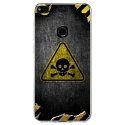 TPU0P8LITE17TOXIQUE - Coque souple pour Huawei P8 Lite 2017 avec impression Motifs panneau toxique