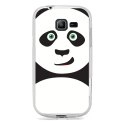 TPU0S7390PANDA - Coque Souple en gel transparente pour Galaxy Trend Lite avec impression Motifs panda