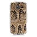 TPU0S7390SERPENT - Coque Souple en gel transparente pour Galaxy Trend Lite avec impression Motifs peau de serpent