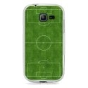 TPU0S7390TERRAINFOOT - Coque Souple en gel transparente pour Galaxy Trend Lite avec impression Motifs terrain de football