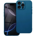 TPUMAT-IP16PROBLEU - Coque souple en gel TPU pour iPhone 16 Pro coloris bleu