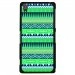 CPRN1Z3PLUSAZTEQUEBLEUVERT - Coque rigide noire pour Sony Xperia Z3-Plus avec impression Motif aztèque bleu et vert