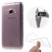 FITTYJ12016VIOLET - Coque souple ultra-slim fine coloris violet pour Galaxy J1-2016