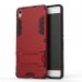 HYBRID-XPXA-ROUGE - Coque Hybrid Duo pour Sony Xperia XA coloris rouge