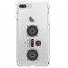 TPU0IP7PLUSMP3 - Coque souple pour Apple iPhone 7 Plus avec impression Motifs lecteur MP3