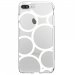 TPU0IP7PLUSRONDSBLANCS - Coque souple pour Apple iPhone 7 Plus avec impression Motifs ronds blancs