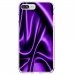 TPU0IP7PLUSSOIEMAUVE - Coque souple pour Apple iPhone 7 Plus avec impression Motifs soie drapée mauve