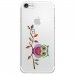 TPU0IPHONE7CHOUETTEBRANCHE - Coque souple pour Apple iPhone 7 avec impression Motifs chouette sur une branche