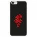 TPU0IPHONE7DARKROUGE - Coque souple pour Apple iPhone 7 avec impression Motifs Dark rouge