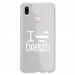 TPU0P20LITEDRAPBREIZH - Coque souple pour Huawei P20 Lite avec impression Motifs drapeau Breton I Love Breizh