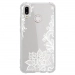 TPU0P20LITELACEBLANC - Coque souple pour Huawei P20 Lite avec impression Motifs Lace blanc