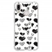 TPU0P20LITELOVE1 - Coque souple pour Huawei P20 Lite avec impression Motifs Love coeur 1