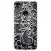 TPU0P8LITE17ARABESQUENOIR - Coque souple pour Huawei P8 Lite 2017 avec impression Motifs arabesque noir