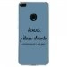 TPU0P8LITE17CHIANTEBLEU - Coque souple pour Huawei P8 Lite 2017 avec impression Motifs Avant, j'étais chiante bleu