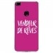 TPU0P8LITE17VENDREVEFUSHIA - Coque souple pour Huawei P8 Lite 2017 avec impression Motifs vendeur de rêves fushia