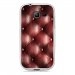 TPU0S7390CAPITON - Coque Souple en gel transparente pour Galaxy Trend Lite avec impression Motifs effet capitonné bord