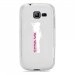 TPU0S7390SOSEXYBLANCHE - Coque Souple en gel transparente pour Galaxy Trend Lite avec impression Motifs So Sexy blanche