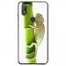 TPU0VIEW2CAMELEON - Coque souple pour Wiko View 2 avec impression Motifs caméleon sur un bamboo