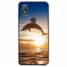 TPU0VIEW2DAUPHIN - Coque souple pour Wiko View 2 avec impression Motifs dauphin