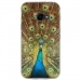 TPU0XCOVER4PAON - Coque souple pour Samsung Galaxy XCover 4 avec impression Motifs paon qui fait la roue