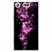 TPU0XZ1COMPPAPILLONSFUSHIAS - Coque souple pour Sony Xperia XZ1 Compact avec impression Motifs papillons fushias