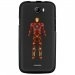 TPU1BARRYIRON - Coque souple pour Wiko Barry avec impression Motifs Iron