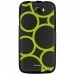 TPU1BARRYRONDSVERTS - Coque souple pour Wiko Barry avec impression Motifs ronds verts