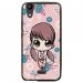 TPU1LBELLO2PETITEFILLE - Coque souple pour LG Bello II avec impression Motifs petite fille manga