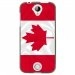 TPU1M320DRAPCANADA - Coque souple pour Acer Liquid M320 avec impression Motifs drapeau du Canada