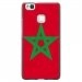 TPU1P9LITEDRAPMAROC - Coque souple pour Huawei Ascend P9-Lite avec impression Motifs drapeau du Maroc