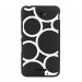 TPU1XPE4RONDSBLANCS - Coque souple pour Sony Xperia E4 avec impression Motifs ronds blancs