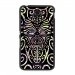 TPU1XPE4TIKI - Coque souple pour Sony Xperia E4 avec impression Motifs tiki