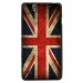 TPU1XPERIAC4DRAPUKVINTAGE - Coque Souple en gel pour Sony Xperia C4 avec impression Motifs drapeau UK vintage