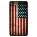 TPU1XPERIAC4DRAPUSAVINTAGE - Coque Souple en gel pour Sony Xperia C4 avec impression Motifs drapeau USA vintage