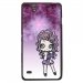 TPU1XPERIAC4MANGAVIOLETTA - Coque souple pour Sony Xperia C4 avec impression Motifs manga fille violetta