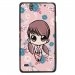 TPU1XPERIAC4PETITEFILLE - Coque souple pour Sony Xperia C4 avec impression Motifs petite fille manga