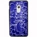 TPU1Z200ARABESQUEBLEU - Coque souple pour Acer Liquid Z200 avec impression Motifs arabesque bleu