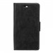 WALLETPIXI340NOIR - Etui portefeuille noir pour Alcatel Pixi-3 (4 pouces) avec rabat latéral articulé stand